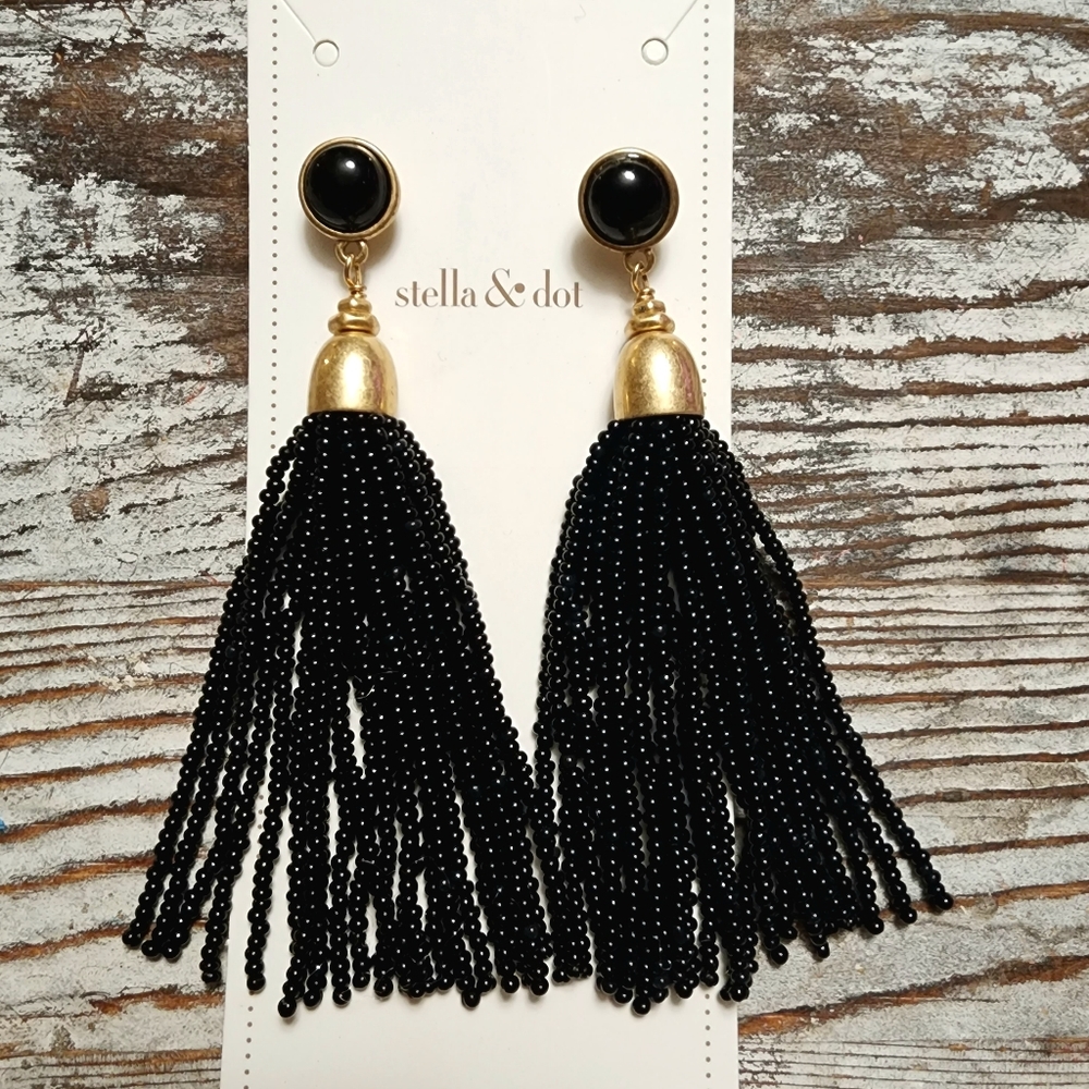 STELLA AND DOT Tassel Earrings